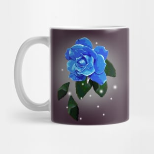 Blue Rose Mug